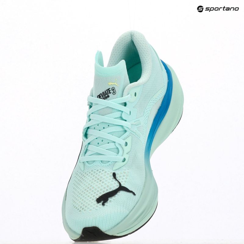 Кросівки для бігу чоловічі PUMA Deviate Nitro 3 mint melt/speed blue 15