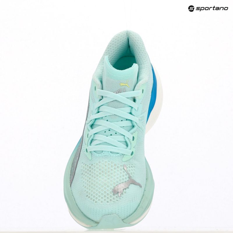 Кросівки для бігу жіночі PUMA Deviate Nitro 3 mint melt/speed blue 16