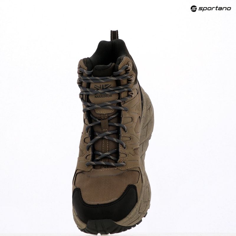 Черевики трекінгові чоловічі Karrimor Kestrel Mid brown 9