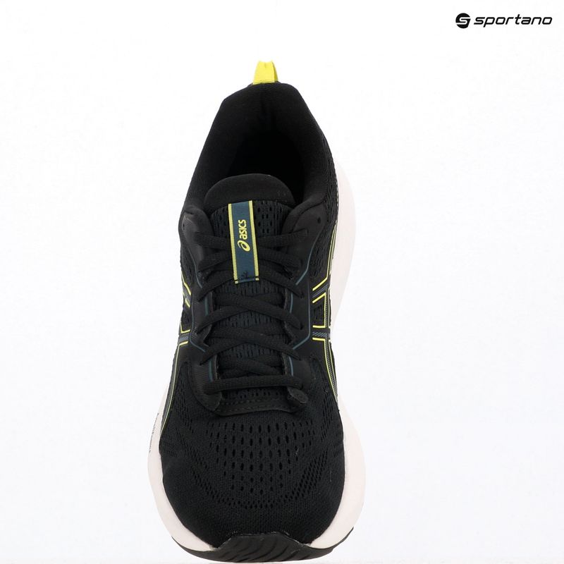 Кросівки для бігу чоловічі ASICS Gel-Contend 9 black/citron 17
