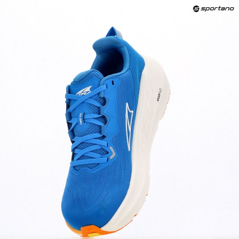 Кросівки для бігу чоловічі Altra FWD VIA blue/yellow 15