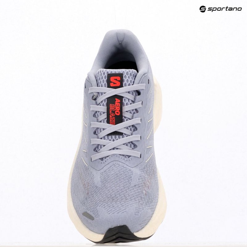 Кросівки для бігу жіночі Salomon Aero Blaze 3 cosmic sky/vanilla ice/neon flame 10