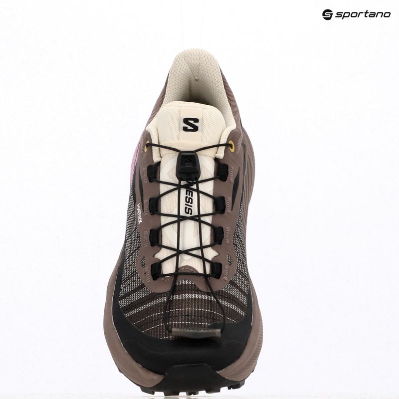 Кросівки для бігу жіночі Salomon Genesis Iron/vanilla ice/cyclamen 10