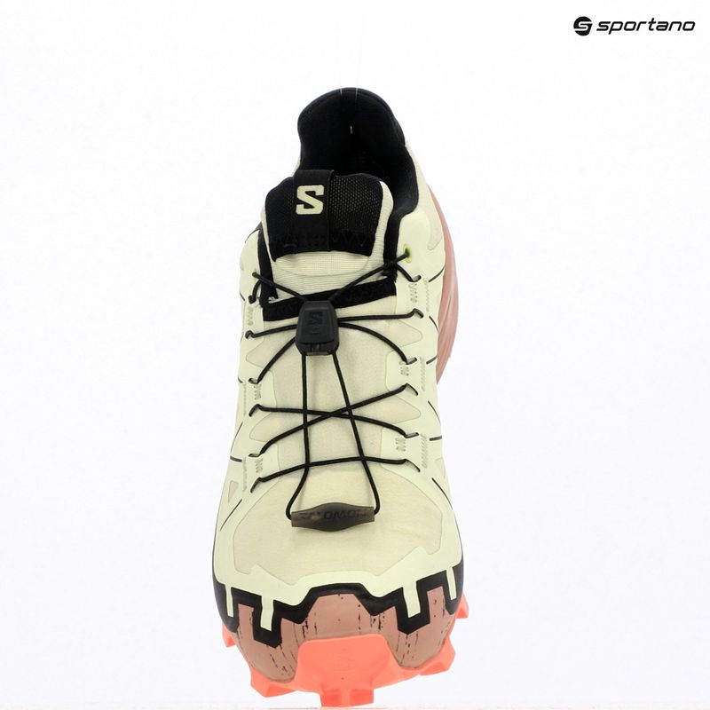Кросівки для бігу жіночі Salomon Speedcross 6 GTX lime cream/mahogany rose/black 12