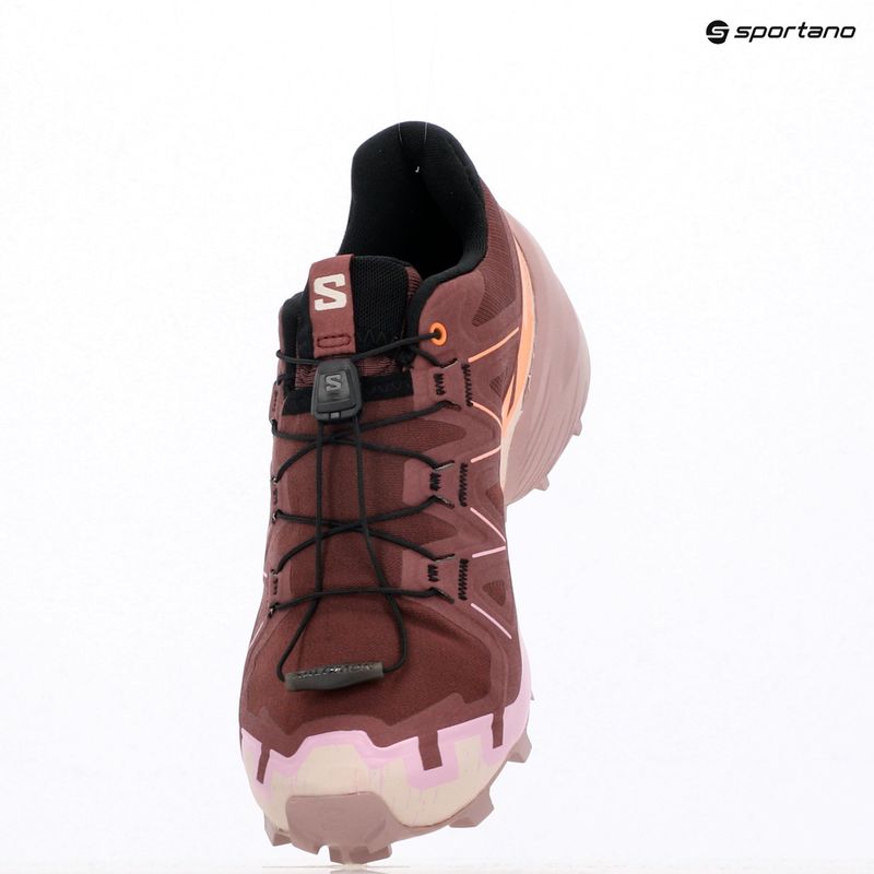 Кросівки для бігу жіночі Salomon Speedcross 6 catawba grape/papaya/deauville mauve 18