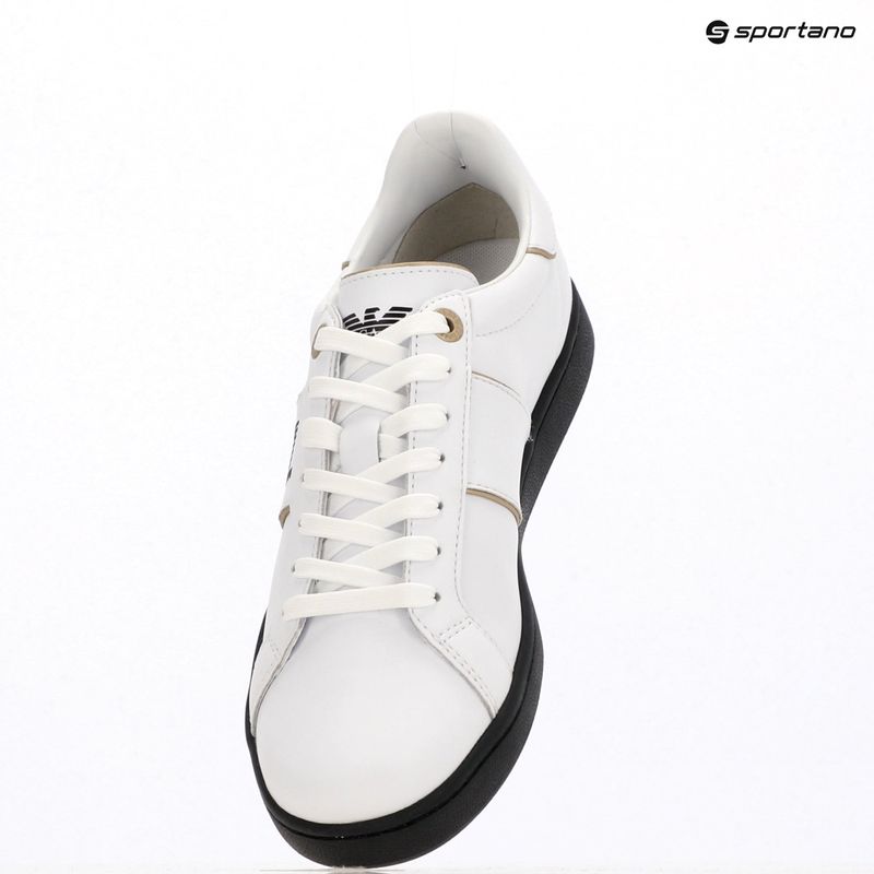 Кросівки EA7 Emporio Armani Classic Logo white/gold/black 12