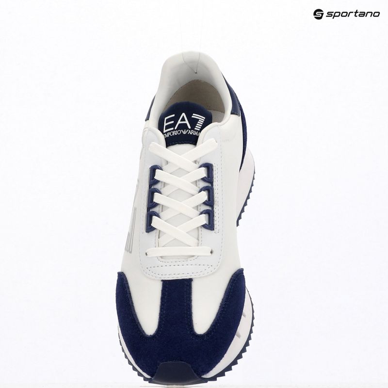 Кросівки EA7 Emporio Armani Black & White Vintage white/medieval blu 12