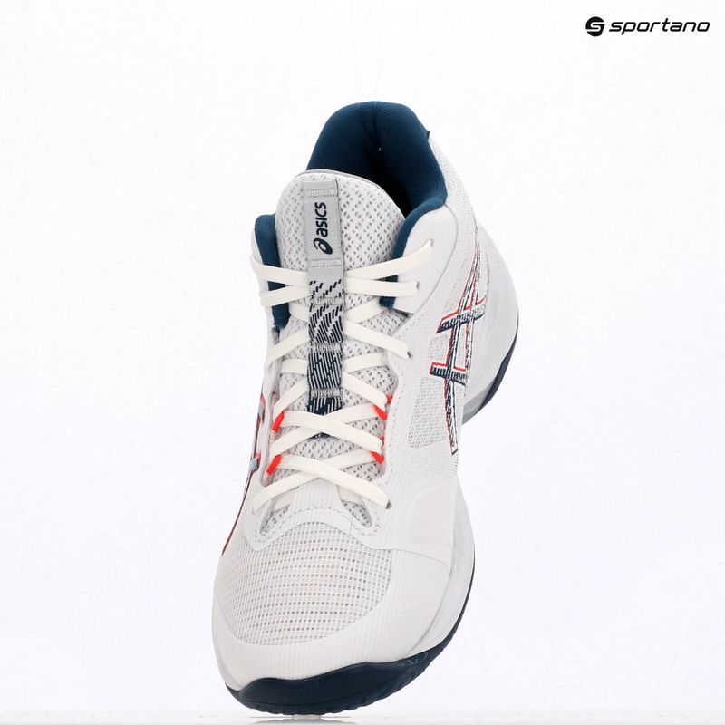 Чоловіче взуття ASICS Netburner Ballistic FF 4 white/mako blue 12