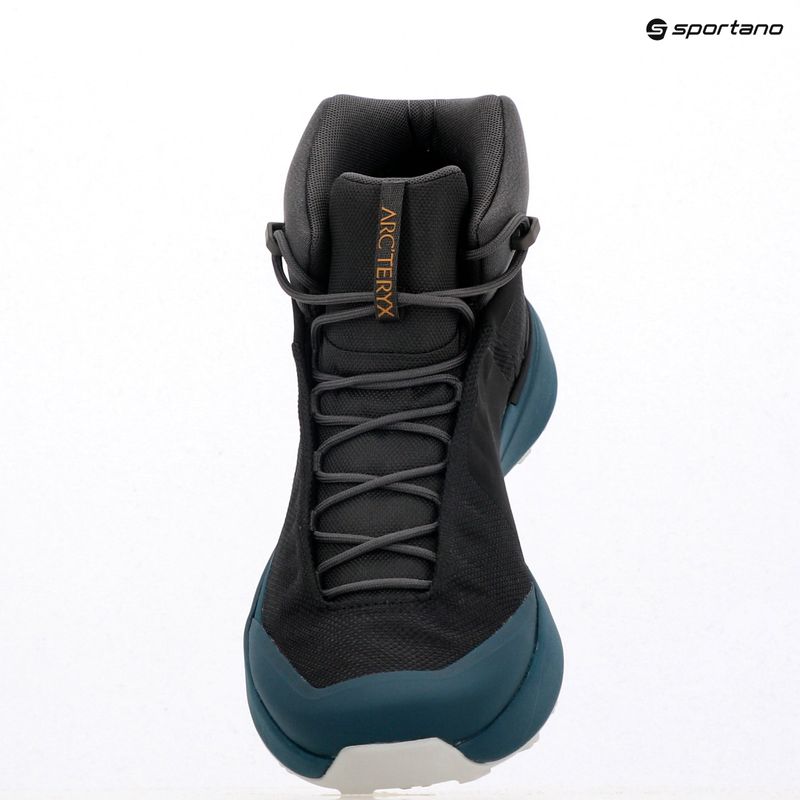 Кросівки туристичні чоловічі Arc'teryx Kopec Mid GTX black/nightscape 9