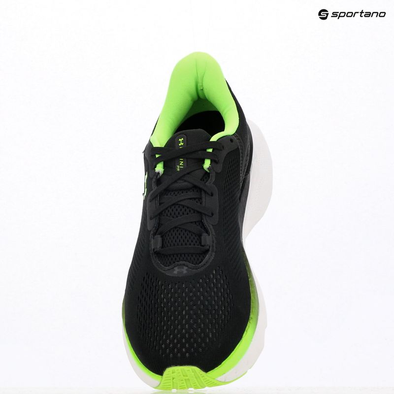 Кросівки для бігу чоловічі Under Armour Innfinite Pro 2 black/hyper green/hyper green 9
