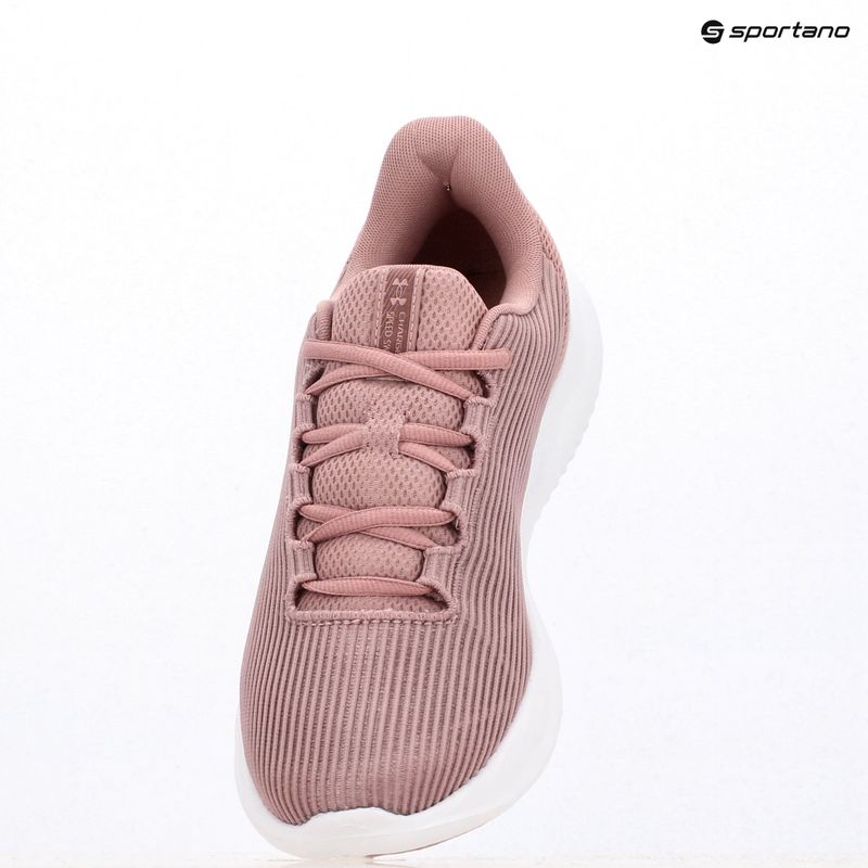 Кросівки для бігу жіночі Under Armour Charged Speed Swift tourmaline pink/maroon mist/maroon mist 9