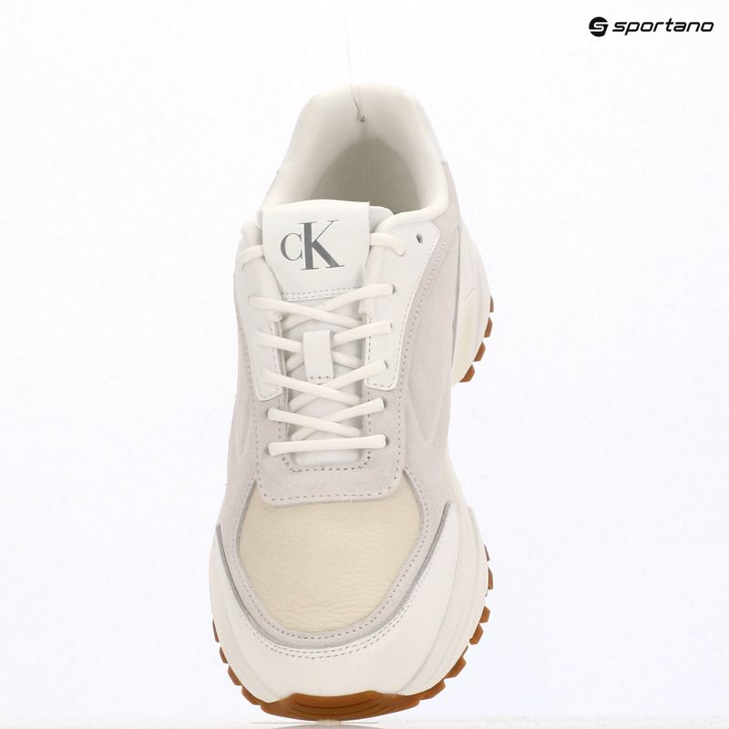 Чоловіче взуття Calvin Klein YM0YM01289 Hike Runner HF Leather Mix bright white/creamy white/eggshell 9