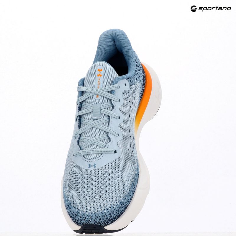 Кросівки для бігу чоловічі Under Armour Infinite blue calm/blue smoke/squad orange 9