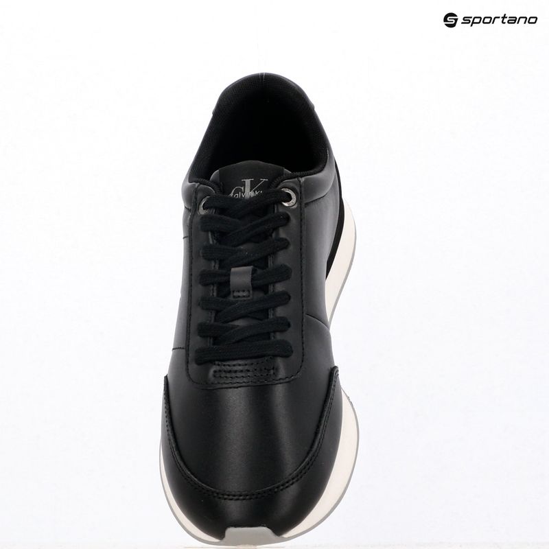 Кросівки жіночі Calvin Klein YW0YW01942 Retro Runner Lace Up Leather MG black/formal gray 9