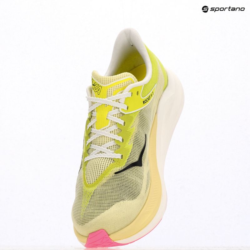 Кросівки для бігу HOKA Rocket X 3 sunlight/neon hoka citrus 13