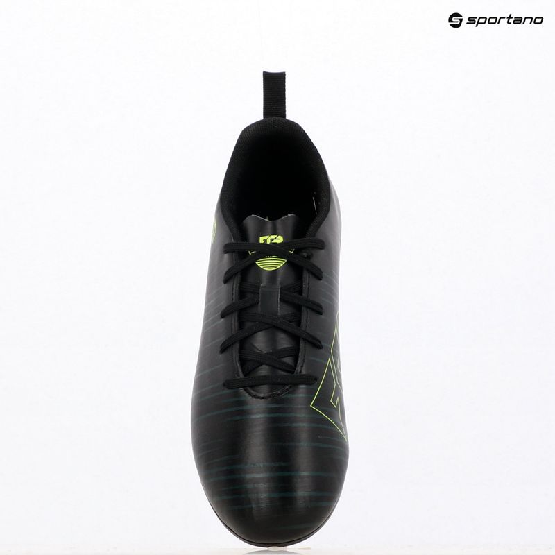 Кросівки футбольні дитячі PUMA Future 8 Play FG/AG Jr puma black/fizzy light/green terrain 9