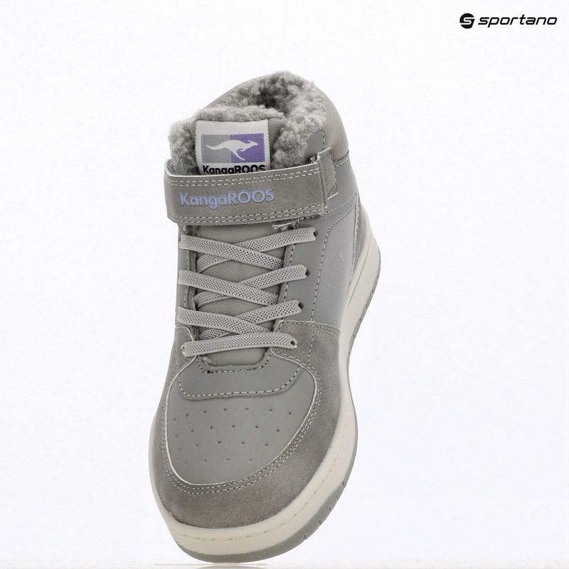 Черевики дитячі KangaROOS K-CP Bound Mid EV ultimate grey/lavendin 9