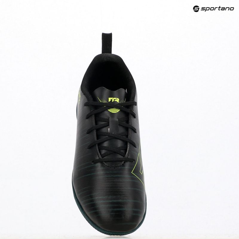 Кросівки футбольні дитячі PUMA Future 8 Play It Jr puma black/fizzy light/green terrain 10