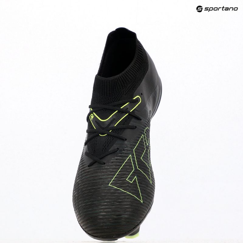 Кросівки футбольні чоловічі PUMA Future 8 Match FG/AG puma black/fizzy light/green terrain 9