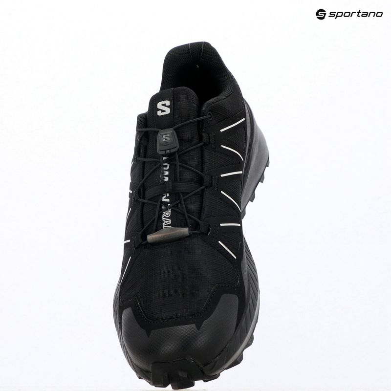 Кросівки для бігу чоловічі Salomon Speedcross Peak black/black/glacier gray 10