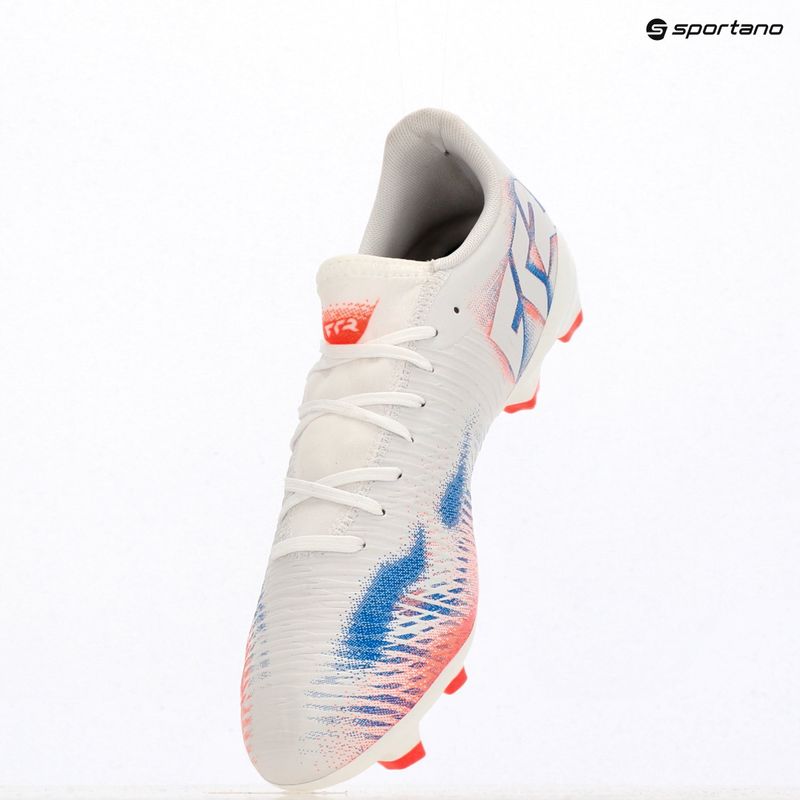 Кросівки футбольні чоловічі PUMA Future 8 Play FG/AG puma white/puma black/glowing red 9