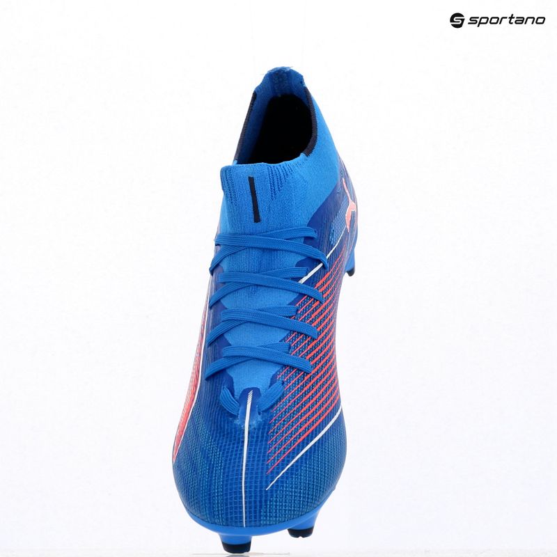 Кросівки футбольні чоловічі PUMA Ultra 6 Match+ FG/AG ultra blue/puma white/puma black 9