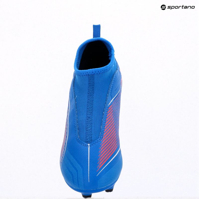 Кросівки футбольні дитячі PUMA Ultra 6 Match+ LL FG/AG Jr ultra blue/puma white/glowing red 10