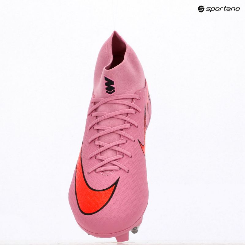 Кросівки футбольні чоловічі Nike Mercurial Superfly 10 Academy SG-Pro magic flamingo/black/total crimson 20