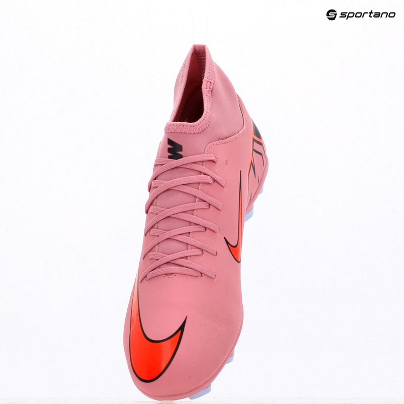 Кросівки футбольні чоловічі Nike Mercurial Superfly 10 Club FG/MG magic flamingo/black/total crimson 9