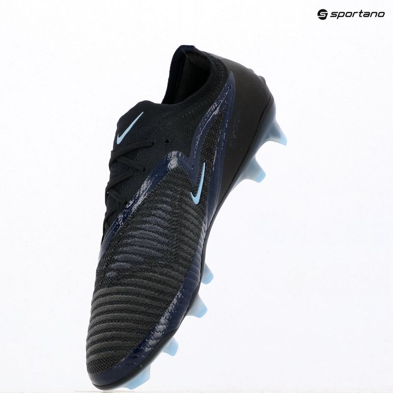 Кросівки футбольні чоловічі Nike Phantom 6 Low Elite FG black/black 12