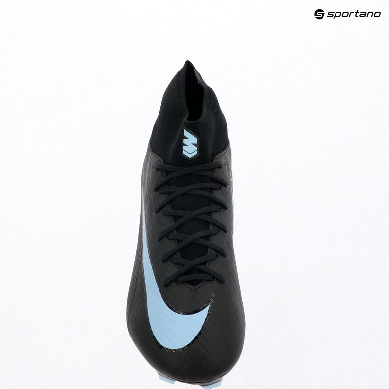 Кросівки футбольні чоловічі Nike Mercurial Superfly 10 Academy MG black/ice blue 19