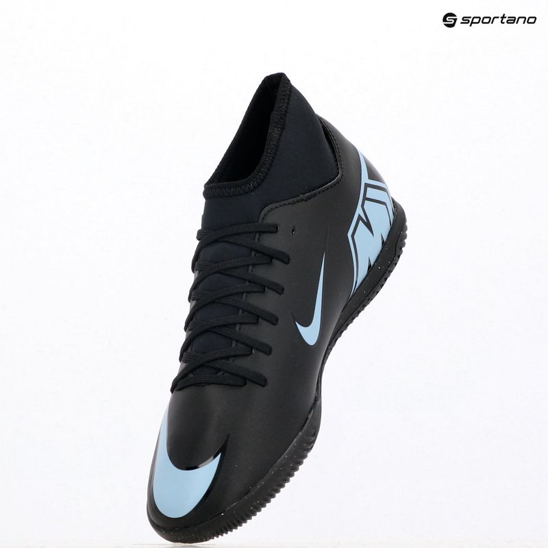 Кросівки футбольні чоловічі Nike Mercurial Superfly 10 Club IC black/ice blue 18