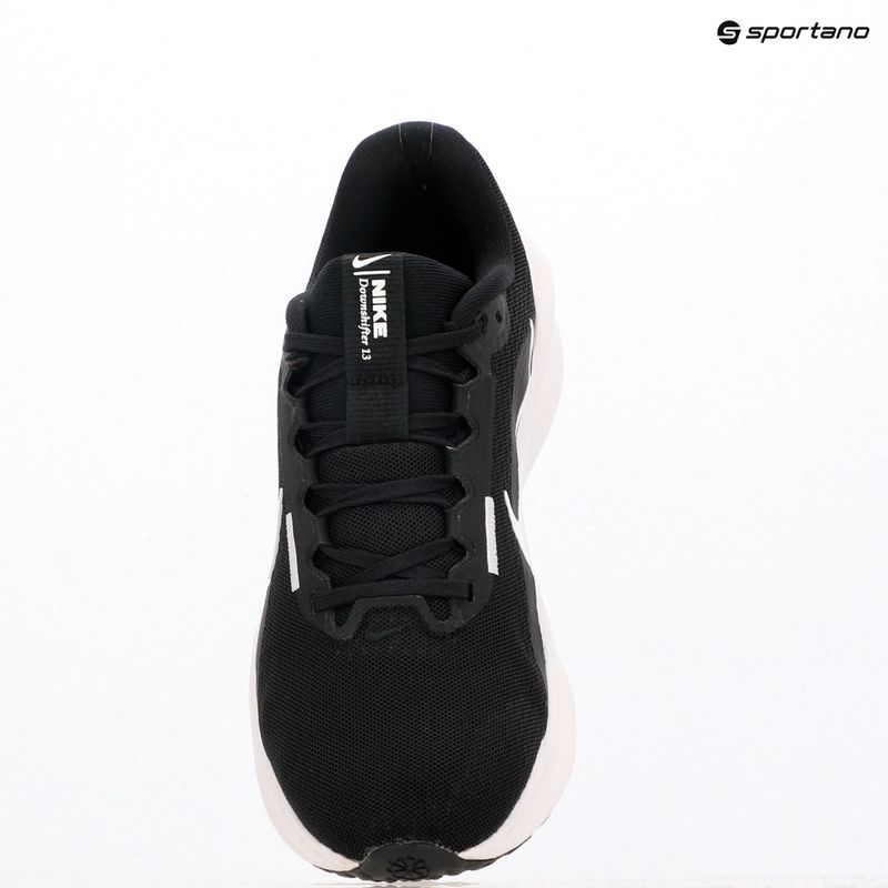 Кросівки для бігу жіночі Nike Downshifter 13 astronomy black / white / dark smoke grey 14