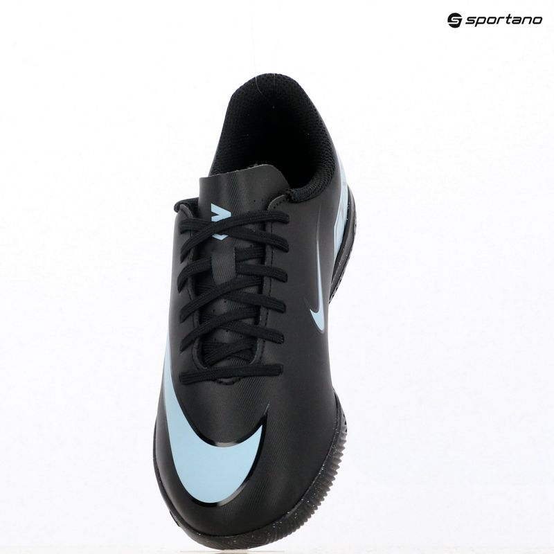 Кросівки футбольні дитячі Nike Mercurial Vapor 16 Club IC black/ice blue 18