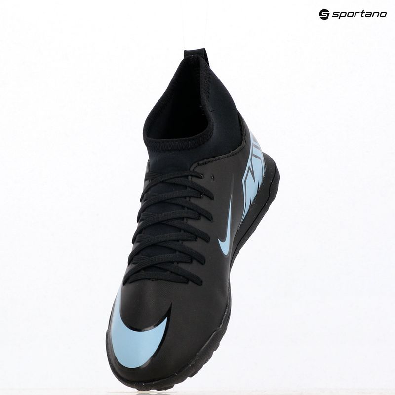 Кросівки футбольні дитячі Nike Mercurial Superfly 10 Club TF black/black 17