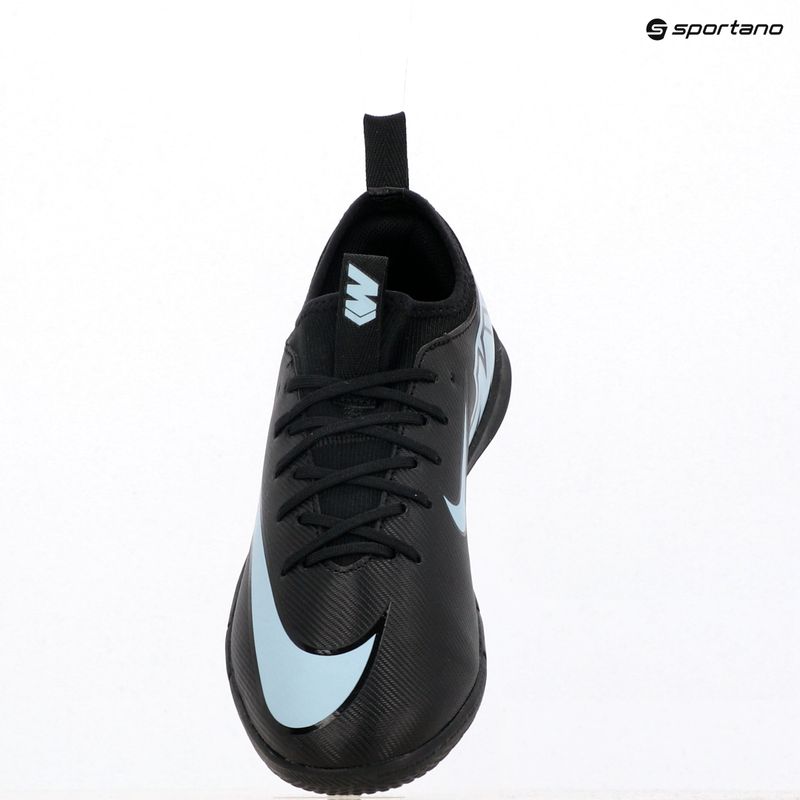 Кросівки футбольні дитячі Nike Mercurial Vapor 16 Academy IC black/ice blue 10