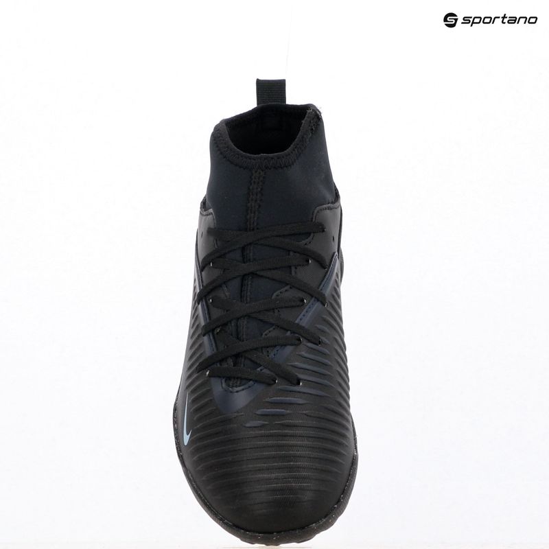 Кросівки футбольні дитячі Nike Phantom 6 High Club Jr TF black/black 12