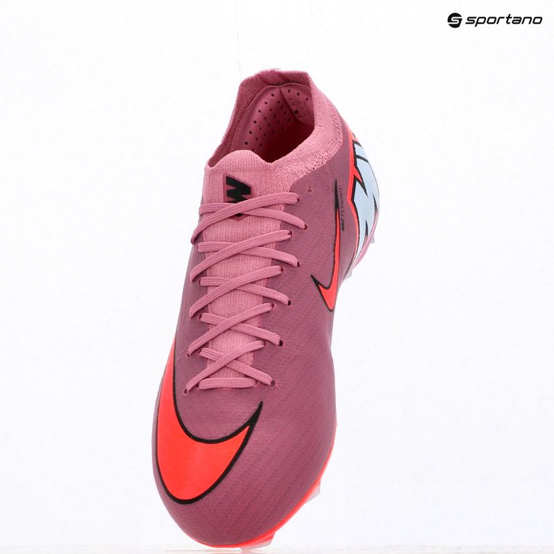 Кросівки футбольні дитячі Nike Jr. Mercurial Vapor 16 Pro FG magic flamingo/black/total crimson 19