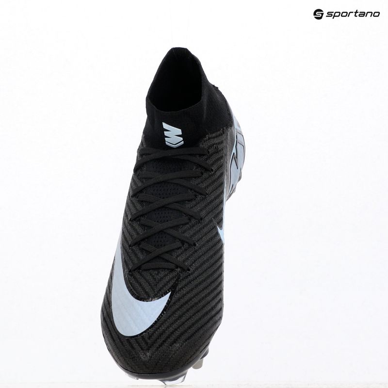 Кросівки футбольні чоловічі Nike Mercurial Superfly 10 Elite SG-Pro black/ice blue 13