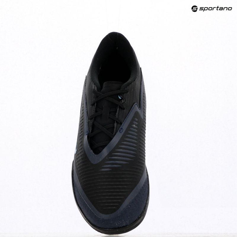 Кросівки футбольні чоловічі Nike Phantom 6 Low Academy IC black/black 12