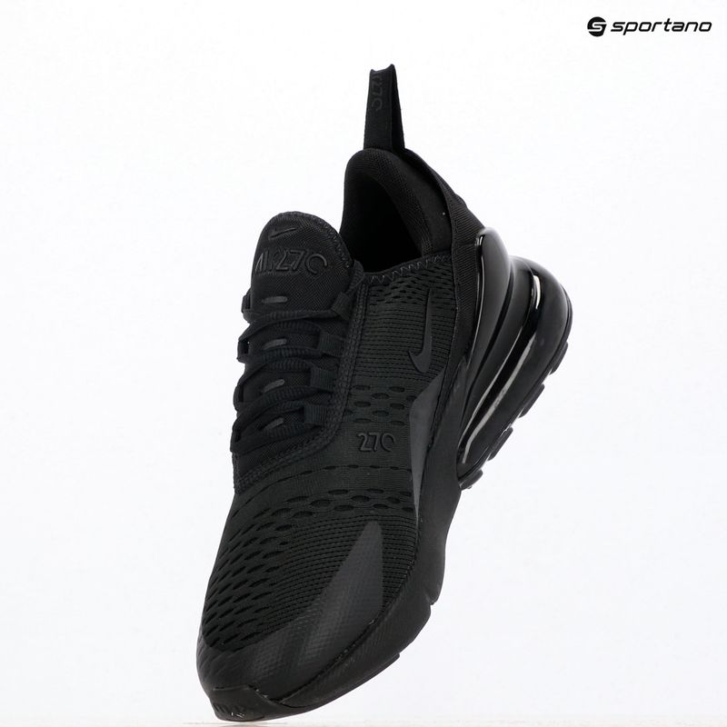 Кросівки чоловічі Nike Air Max 270 black/black/black 17
