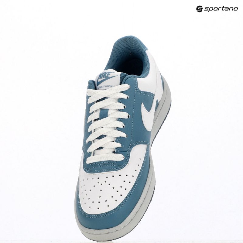 Кросівки жіночі Nike Court Vision Low Next Nature white/smokey blue 9