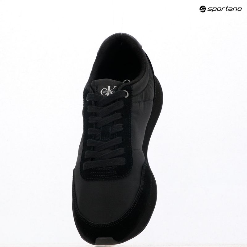 Кросівки чоловічі Calvin Klein YM0YM01361 Retro Runner Essential MIX MAT triple black 9