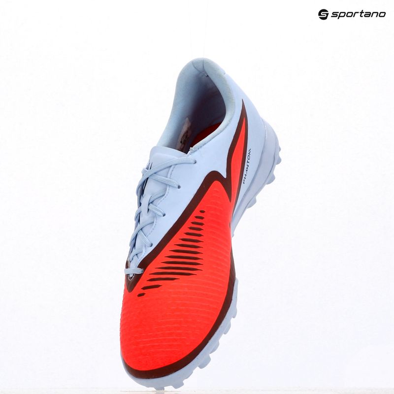 Кросівки футбольні чоловічі Nike Phantom 6 Low Academy TF royal tint/bright crimson 10