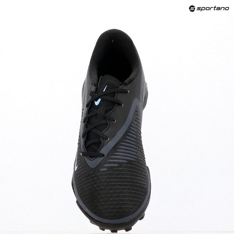 Кросівки футбольні чоловічі Nike Phantom 6 Low Academy TF black/black 11
