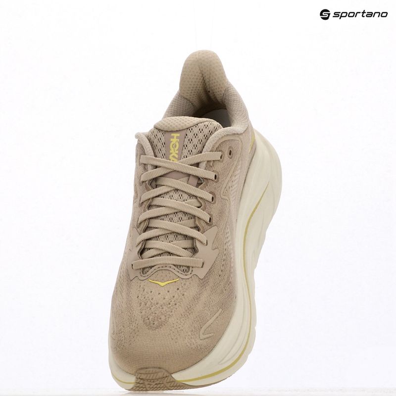 Кросівки для бігу чоловічі HOKA Clifton 10 raw linen/stone 10