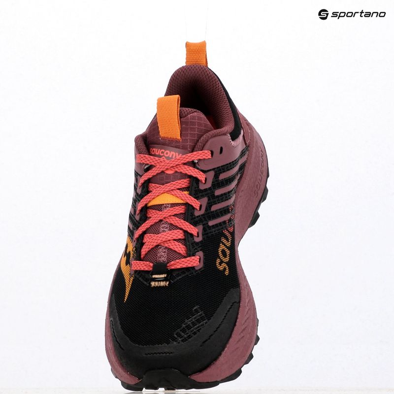 Кросівки для бігу жіночі Saucony Ride Trail 2 black/terra 15
