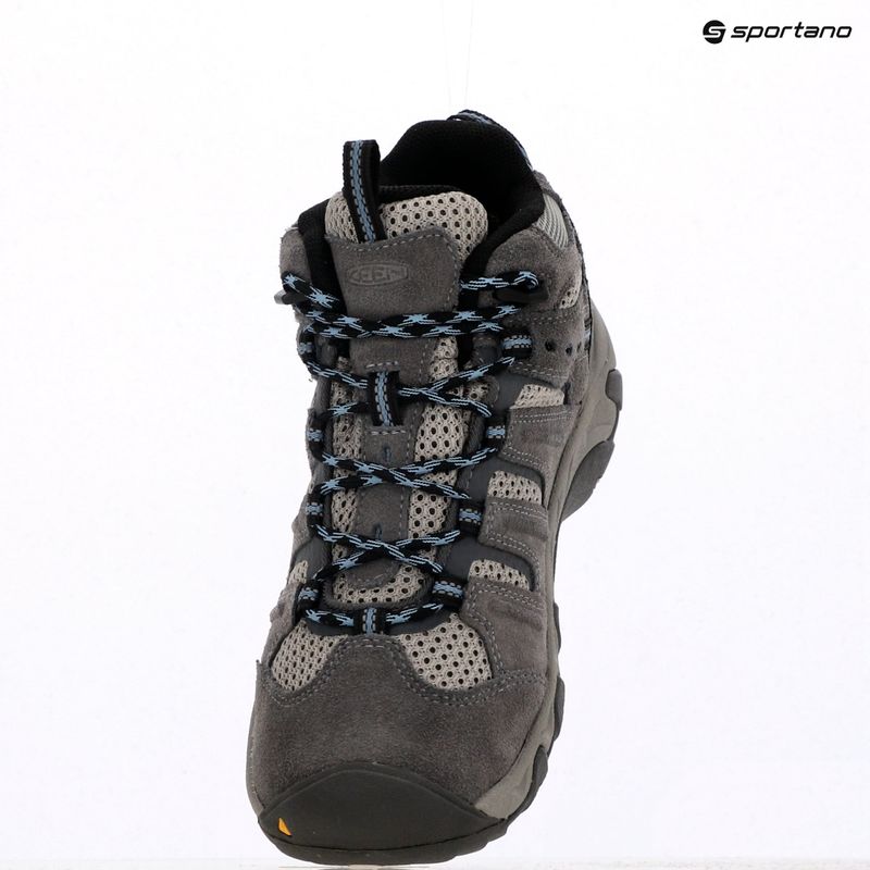 Черевики трекінгові жіночі KEEN Headout Mid Waterproof steel grey/blue heaven 17