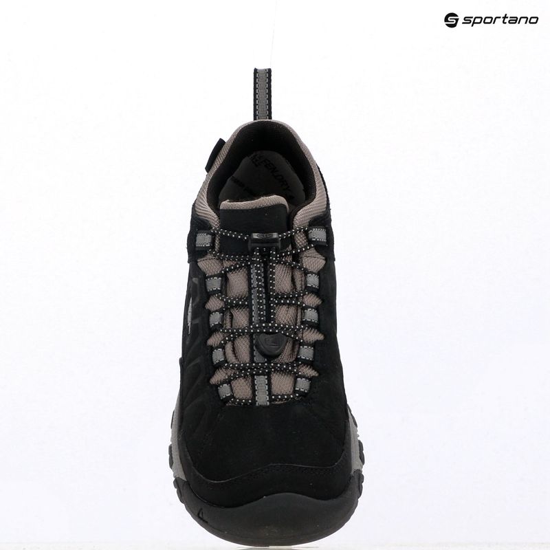 Черевики трекінгові дитячі KEEN Targhee IV Low Waterproof black/steel grey 9