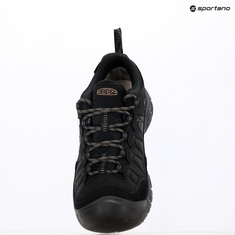 Черевики трекінгові чоловічі KEEN Targhee IV Waterproof triple black 10